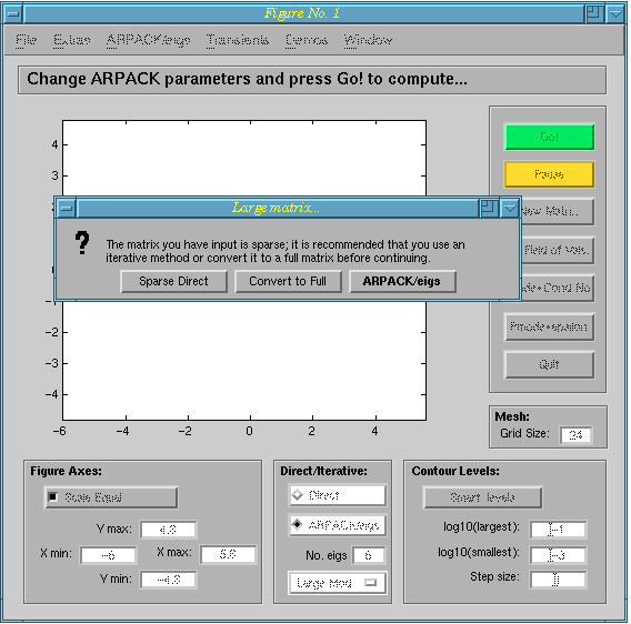 EigTool and
pde225.mtx