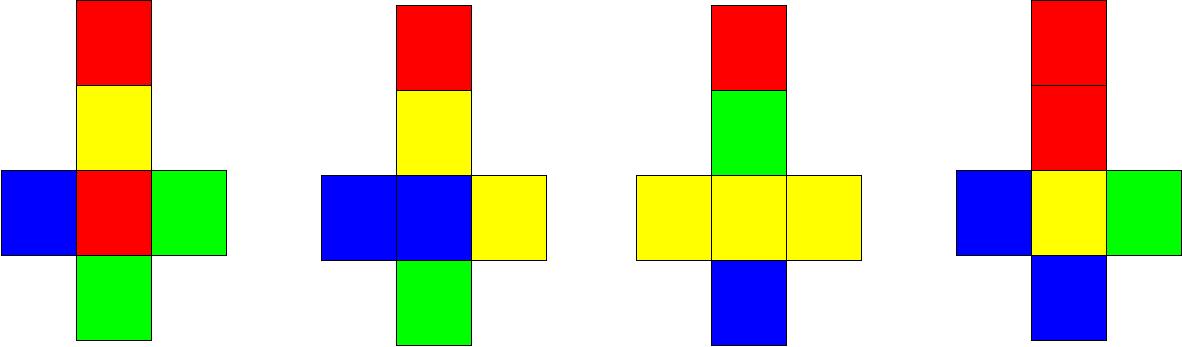 Instant insanity cubes