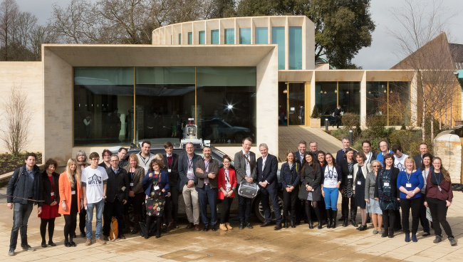 Group photo at the first AI@Oxford event