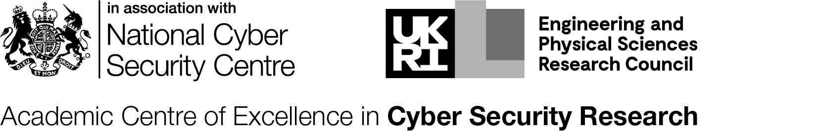 Logos: National Cyber Security Centre. Engineering and Physical Sciences Research Council